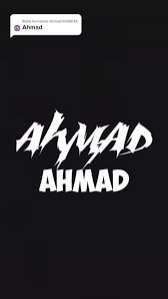 Ahmad 